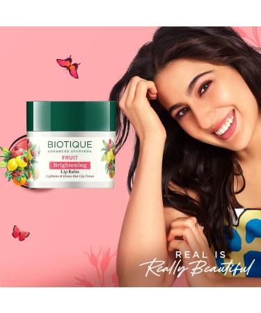Biotique Bio Fruit Lip Balm 12g - Hydrating Lip Care for Soft, Smooth Lips - Buy Online on GoSupps.com