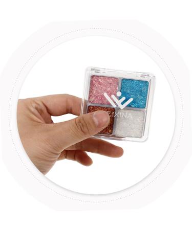 CRILSTYLEO 2pcs Glitter Eye Makeup Glitter Eyeshadow Sparkle Eyeshadow Women Glitter Eye Shadow Face Glitter - Buy Online on GoSupps.com