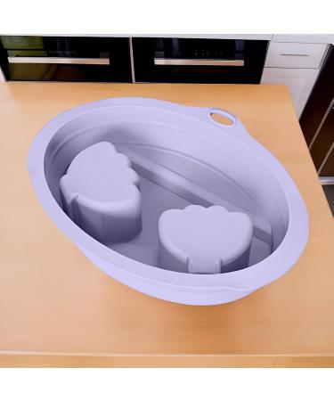 Bol De Trempage Pour Ongles Bac D tachage Vernis Gel Et Poudre Bol De Trempage Pliable R utilisable Pour Maison Voyage Salon Violet - Buy Online on GoSupps.com