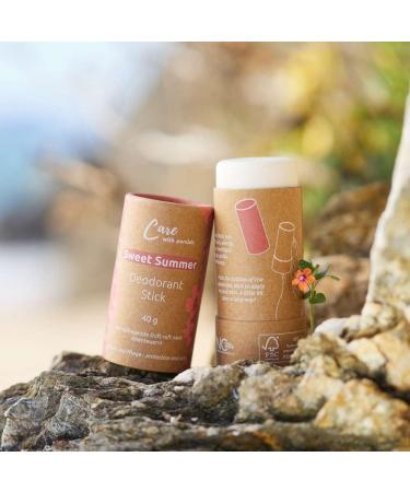 Sweet Summer Deodorant Stick 40g 100% Natural & Plastic Free Solid Deodorant Pen Deodorant Pen Plastic Free Pen (Pack of 1) - Buy Online on GoSupps.com