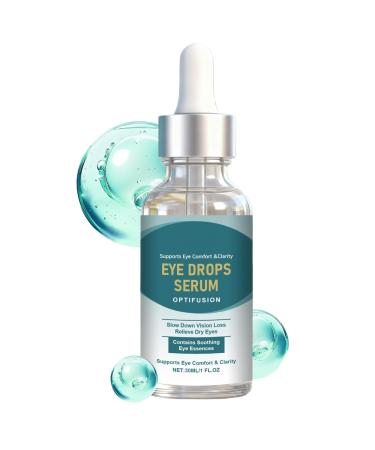 Eye Drops 30ml Dry Eye Comfort Drops with Gentle Formula Redness Comfort Solution for Eyes Fast Acting Moisture Soothing Feature Health Tool Handy Accessory for Kids Adults Seniors Travel Home