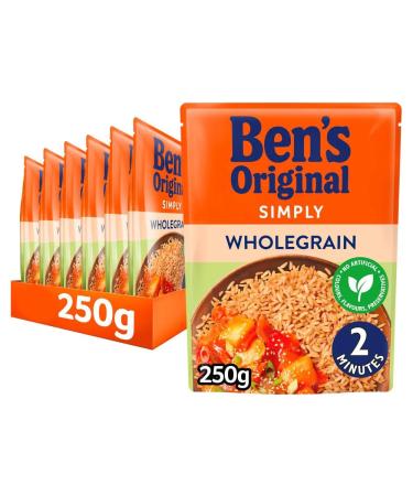 MASBens Original Wholegrain Microwave Rice 250g-Food