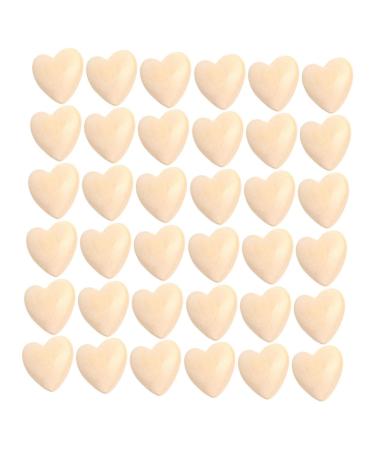 Ibasenice 200 Stk Log Color Peach Cherz Love Spacer Bearing Barreling Advanced Accessories To Making Own Sobbing Incredible Jewelry Accessories From Wooden Hearts Heart Top Healing Holders