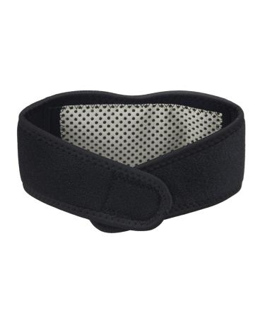 Neck Support Brace Strap for Pain Relief and Bone Relaxer Adjustable Self Heating Neck Stretcher Cervical Collar Warm Neck Guard Protector Neck Wrap for Neck Injury Pain Stiff Neck Stiffness Headache Black - Buy Online on GoSupps.com