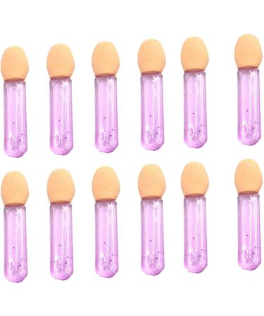 NOLITOY 200 Pcs Eye Shadow Make up for Face Eyeshadow Oval Sponge Brush Eyeshadow Miss Set 3.6X1.2 cmx2pcs Violetx2pcs - Buy Online on GoSupps.com