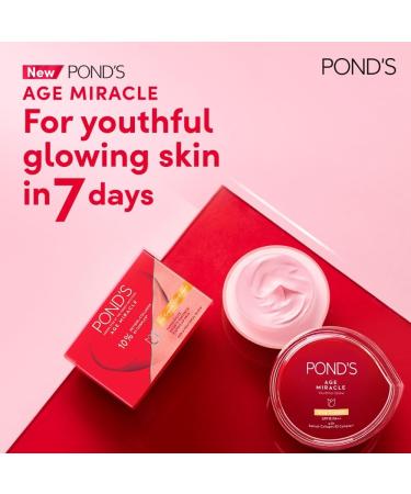 Age Miracle Youthful Glow Day Cream - SPF 15 PA++ | Anti-Ageing 10% Retinol-Collagen B3 Complex | Reduce Fine Lines & Combat Sagging Skin | 50g - Buy Online on GoSupps.com