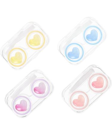 Solustre 12-Piece Contact Lens Organizer & Makeup Container Set | Compact Cosmetic Lens Etui with Small Mirror - Buy Online on GoSupps.com