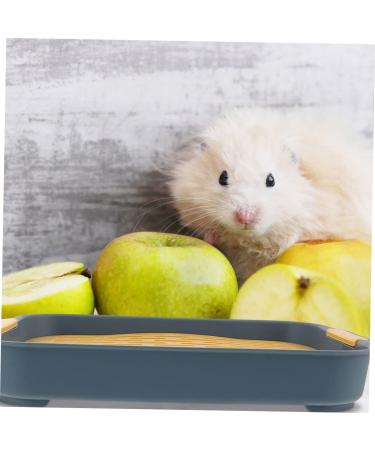 ROMISBABA 2pcs Box Rabbit Toilet Bunny Litter Toilet Guinea Pig Toilet Bunny Trainer Toilet Guinea Pig Cage Pp 27.00X18.80X4.00CM As Shown 1 - Buy Online on GoSupps.com