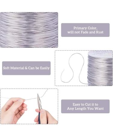 BENECREAT 20 Gauge 770FT Tarnish Resistant Aluminum Jewelry Craft Wire - Primary Color, Bendable Metal Wire for Sculpting, Beading, and Model Frames - Buy Online on GoSupps.com
