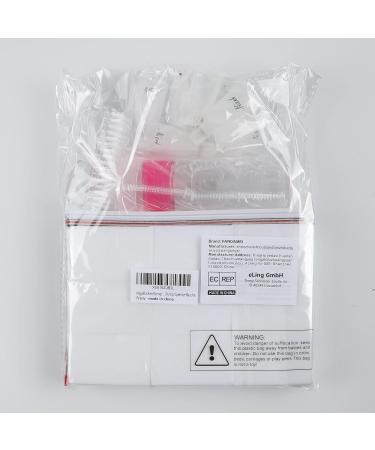 Fandamei Nail Polish Remover Tools Set - 500 Cotton Pads Nail Clips Stainless Steel Shaver File & Brush 100ml Pump Bottle - Essential Kit for Gel Nails - Buy Online on GoSupps.com