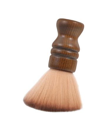 Hair Cutting Brush Bristle Brush Beard Cleaning Brush Broken Hair Brush Barber Tool Wooden Handle Brush