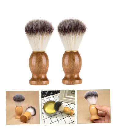 Minkissy 2-in-1 Stainless Steel Shaving Brush & Scrubber - Premium Beard Grooming Accessory for Men - Perfect Hair Removal Stencil & Tool - Buy Online on GoSupps.com