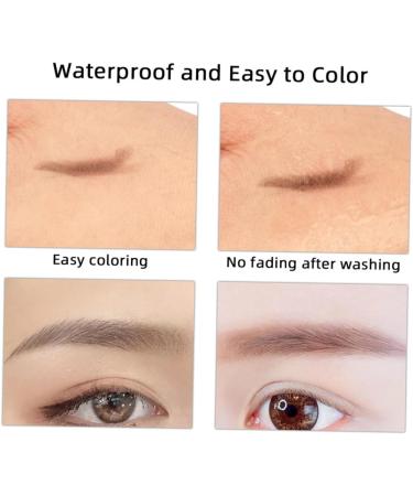 Mikinona 1 Set Wood Brow Pencil Dark Brown Tattoos Positioning Pen Blue Eyebrow Pencil - Buy Online on GoSupps.com