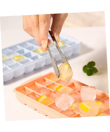 Cabilock 3pcs Silicone Ice Tray Mold Silicone Ice Trays Silicone Ice Maker Ice Cubes Ice Mold 25X10X2.5CM Assorted Color - Buy Online on GoSupps.com