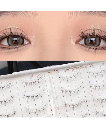 20 Pairs Natural False Eyelashes Manga Lower Lashes Look Like Extension Lashes for Daily Use Makeup Party Wedding Ceremony - Buy Online on GoSupps.com