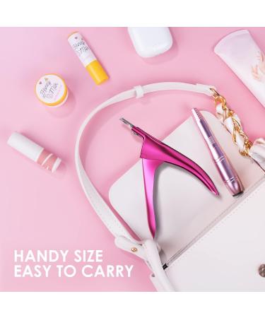 Acrylic Nail Clipper for False Nails - Manicure Pedicure Tool for Home Salon - Christmas Gift for Women - Buy Online on GoSupps.com
