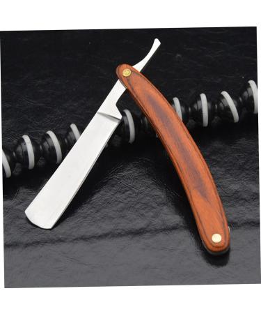 WOONEKY Manual Stainless Steel Razor - Vintage Inoxlm Hand Razor Tool for Men - Premium Dry Shaving Experience - Buy Online on GoSupps.com
