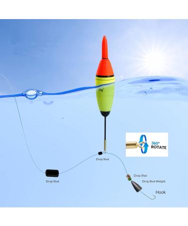 QualyQualy 5-Piece EVA Fishing Set + 10 Smelly Light Poses - Bright Lighting Kit for Enhanced Fishing - 10g Swimming Capacity - Buy Online on GoSupps.com