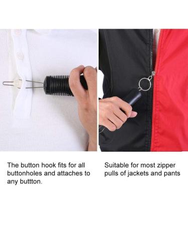 Broco Zipper Aid | Clothes Zipper Hook Helper for Arthritis & Joint Pain | International Shipping Available - Buy Online on GoSupps.com