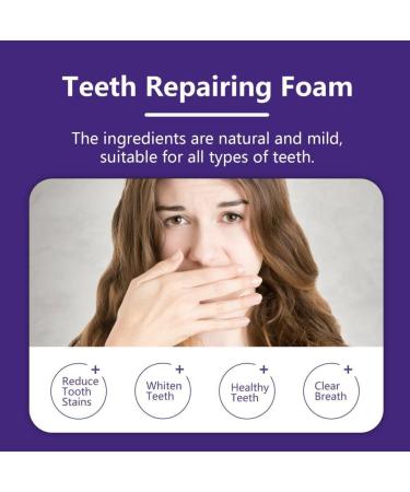 Teeth Repairing Foam & Whitening Mouthwash - Eliminate Bad Breath & Prevent Cavities (2 Pack) - Buy Online on GoSupps.com