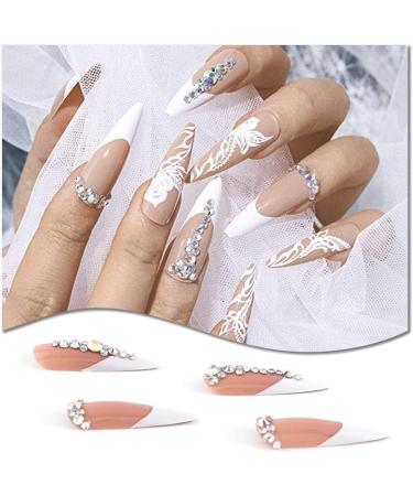False Nails Stylish Full Cover Nail Art Durable Artificial Nail Tips for Women and Girls - Buy Online on GoSupps.com