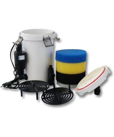 SunSun HW-603B Aquarium External Filter 400 L/h | 3 Filter Sponges Fleece Media & Pump - International Shipping - Buy Online on GoSupps.com