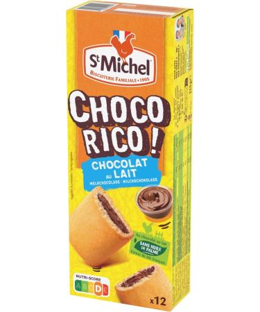  St Michel ST MICHEL - Milk Chocolate Chocorico - Pack of 12 packs of 225g - Buy Online on GoSupps.com