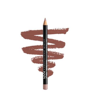 NYX PROFESSIONAL MAKEUP Slim Lip Pencil  Long-Lasting Creamy Lip Liner - Mauve 831 Mauve 1 Count (Pack of 1)