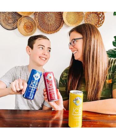 Sparkling ICE Superfruit Variety Pack - 12 Fl Oz Cans, Zero Sugar - Strawberry Dragonfruit Blueberry Acai Pear Lemonade | Pack Of 12 - Buy Online on GoSupps.com