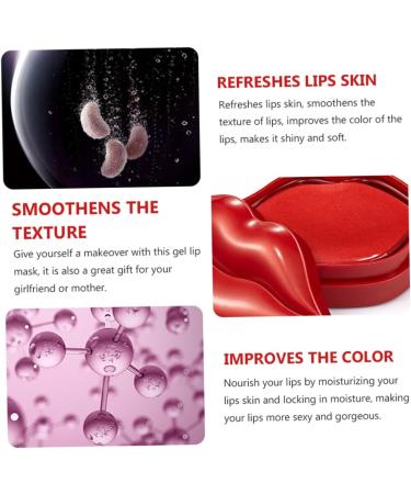 20pi ces Lot De Masques Gel Pour L vres Nourrissants Et Hydratants Utiliser Matin Et Soir - Buy Online on GoSupps.com
