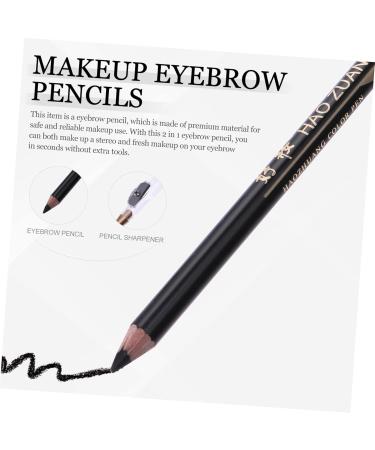 8pcs pencil sharpener eyebrow pencil haozhuang eyebrow pencil Eyebrow Pencils Makeup Accessories 1 count (Pack of 1) Black - Buy Online on GoSupps.com