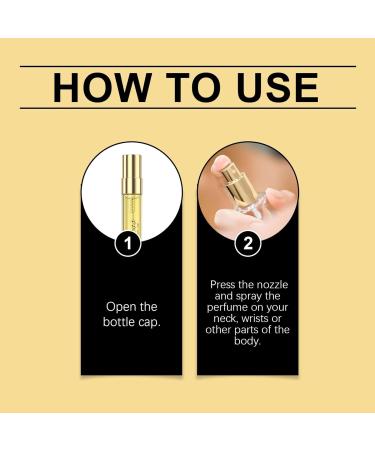 Womens Perfume Pheromone Vanilla Cream Eau Toilette Long Lasting Perfume Fresh And Elegant Portable Perfume Daily Portable Perfume Eau Toilette (2PCS) - Buy Online on GoSupps.com