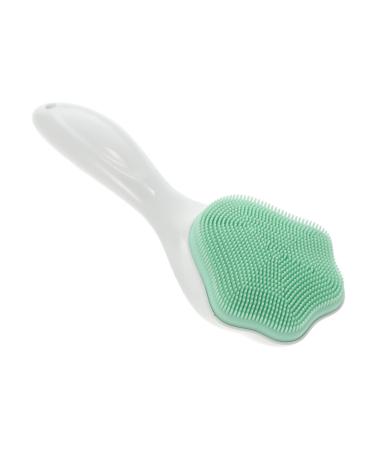 Silicone Face Brush Silicone Face Cleansing Brush Silicone Cleaning Brush Facial Cleansing Brush Face Scrubber Brush Cleaner Handheld Facial 15.3x5.2cm