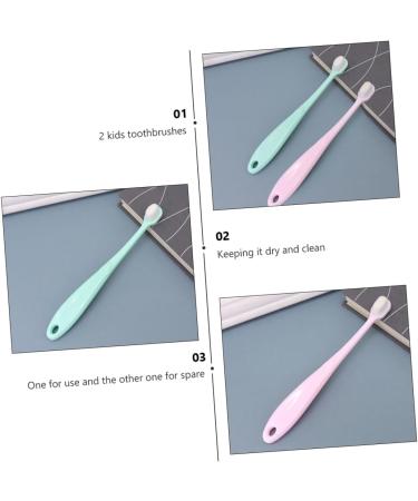 Healvian 4-Pack Infant Toothbrush Set | Baby Tooth Cleaner & Care Brush | Perfect Gift for Party & Toddler Dental Hygiene - Buy Online on GoSupps.com