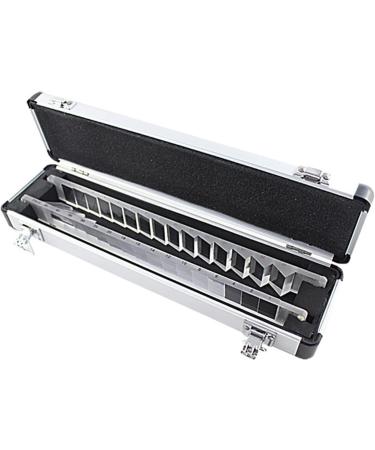 Ophthalmic Optical Prism Bar Set Optical Clinic Ophthalmic Vertical (15) and Horizontal (16) Prism Set with Aluminum Outer Box for Hospitals and Optometry Centers
