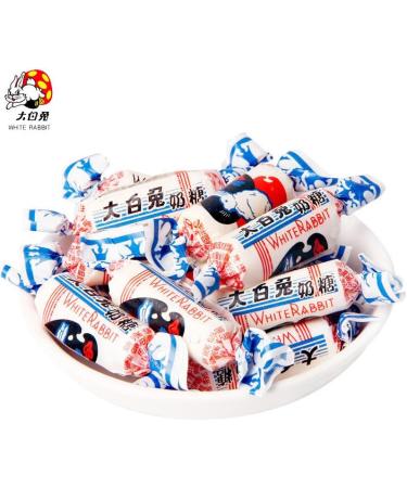 White Rabbit Toffee 17.7 Oz(500 Gram) Childhood Tastes Toffee Small Gifts Snacks Shanghai Specialties White Rabbit Creamy Candy Toffee 17.7 Oz(500 Gram) (17.7 Oz(Pack of 1)) - Buy Online on GoSupps.com