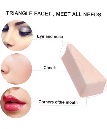 MAGICLULU Sets Triangle Puff Make-up Sponge Pads Round Sponge Puff Wet Dry Makeup Sponge Powder Sponge Beauty Sponge Facial Washing Sponge Complexion Sponges Makeup Blender Cosmetic Dry Puff - Buy Online on GoSupps.com