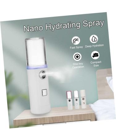 DOITOOL 1pc Sprayer Hydrating Humidifier USB Air Humidifier Miniature Humidifier Face Umidificador De Ar Portable Humidifiers Facial Care Steamer Moisturizing White Travel Shopkeeper - Buy Online on GoSupps.com