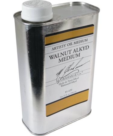 M. Graham 32-Ounce Walnut/Alkyd Medium