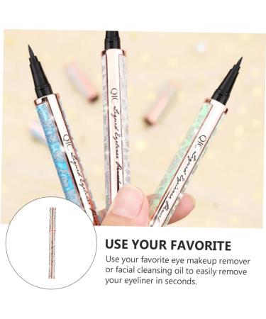 MAGICLULU 2pcs Liner Easy Makeup Eyeliner Long Lasting Colored Waterproof Fast Ultra-fine Cosmetics Natural - Buy Online on GoSupps.com