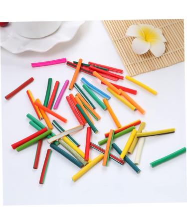 Soft ceramic stripPack Of 50 Cute Nail Art Canes Sticks Manicure Canes 3D Fruit Pattern Slices Perfect For Diy Crafts Cellphone Decoration Nail Art Decoration(Fruit) - Buy Online on GoSupps.com