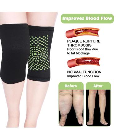 HASAIKA Self Heating Knee Pads Heated Knee Pads Heated Knee Sleeve Knee Pads for Pain Relief Knee Braces for Arthritis Arthritis  - Buy Online on GoSupps.com