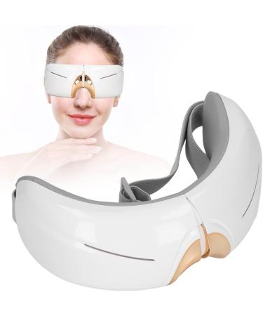 USB Eye Massager - 3-Stage Heated Vibration for Migraine Relief & Fatigue | Portable Foldable Eye Treatment Device - International Shipping - Buy Online on GoSupps.com