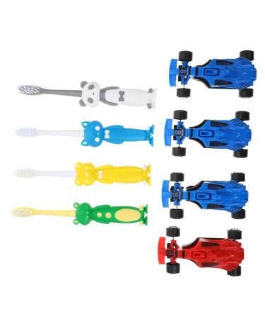 Minkissy 4 sentences toothbrush toys for children car cleaning accessories sensitive toothbrushes children car toys baby toothbrush kidcraft game set children's toothbrush childish pp suction cup