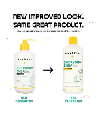 Everyday Shea Conditioner Vanilla Mint 16 fl oz - Nourishing, Sulfate-Free Hair Care - Buy Online on GoSupps.com