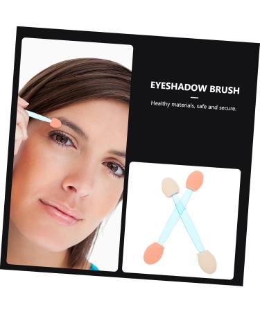 Ipetboom 300 pcs Cosmetic Makeup Sponge Eyeshadow Double-headed Tool Applicator Dual-sides 6.5x1.3cmx3pcs Bluex3pcs - Buy Online on GoSupps.com