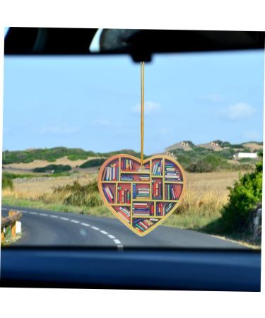 Zerodeko Decor Creative Rear View Mirror Pendant Modern Style Pendant Heart Shaped Pendant Crafts Car - Buy Online on GoSupps.com
