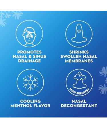 Mucinex Sinus-Max Severe Congestion Relief Clear & Cool Nasal Decongestant Spray- Fast Acting Relief For Sinus Pressure With Cooling Menthol & Oxymetazoline 0.75 oz. (Pack of 2) Packaging May Vary - Buy Online on GoSupps.com