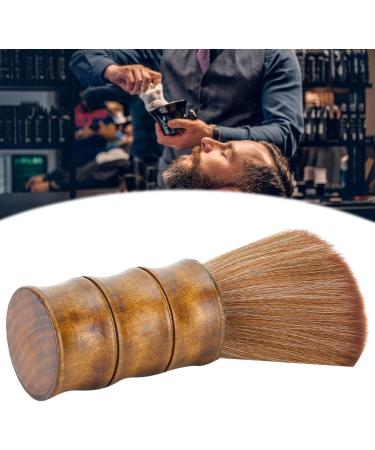 Hair Brush Wooden Neck Face Duster Cleaning Sweeping Portable Soft Salon Stylist Hairdressing Broken Hair Removal Sweep Brush Barber Shop - Buy Online on GoSupps.com