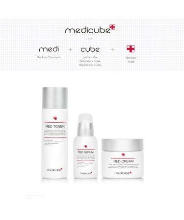 Medicube RED Line Toner Serum Cream SET / trouble acne care